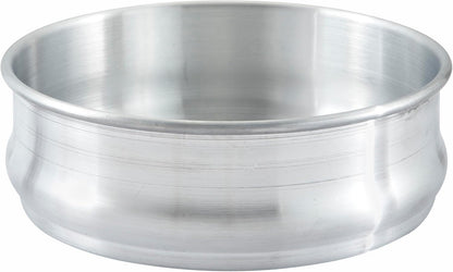 Winco 96 oz Stackable Aluminum Dough Pan