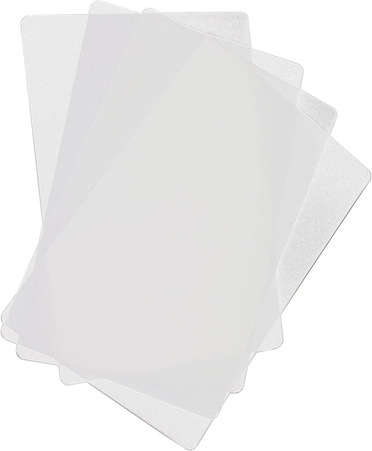 Cut N' Funnel Food Service Grade Flexible Plastic Cutting Mat 4 Pack Made in the USA 18" x 12" BPA Free Dishwasher Safe