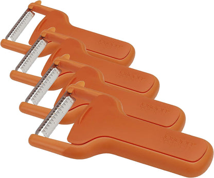 Joseph Joseph SafeStore Peeler, One Size, Orange