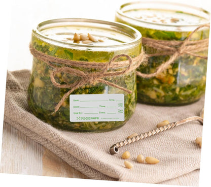GLEAVI Removable Date Stickers for Food Storage Self-Adhesive Expiration Labels for Refrigerated Items Easy Application and Removal Safe for Food Containers