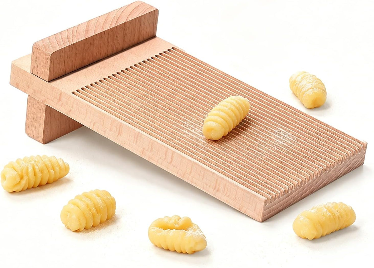 Gnocchi Board with One-Hand Operation Design, Large Gnocchi Maker Paddle for Homemaking Gnocchi Pasta