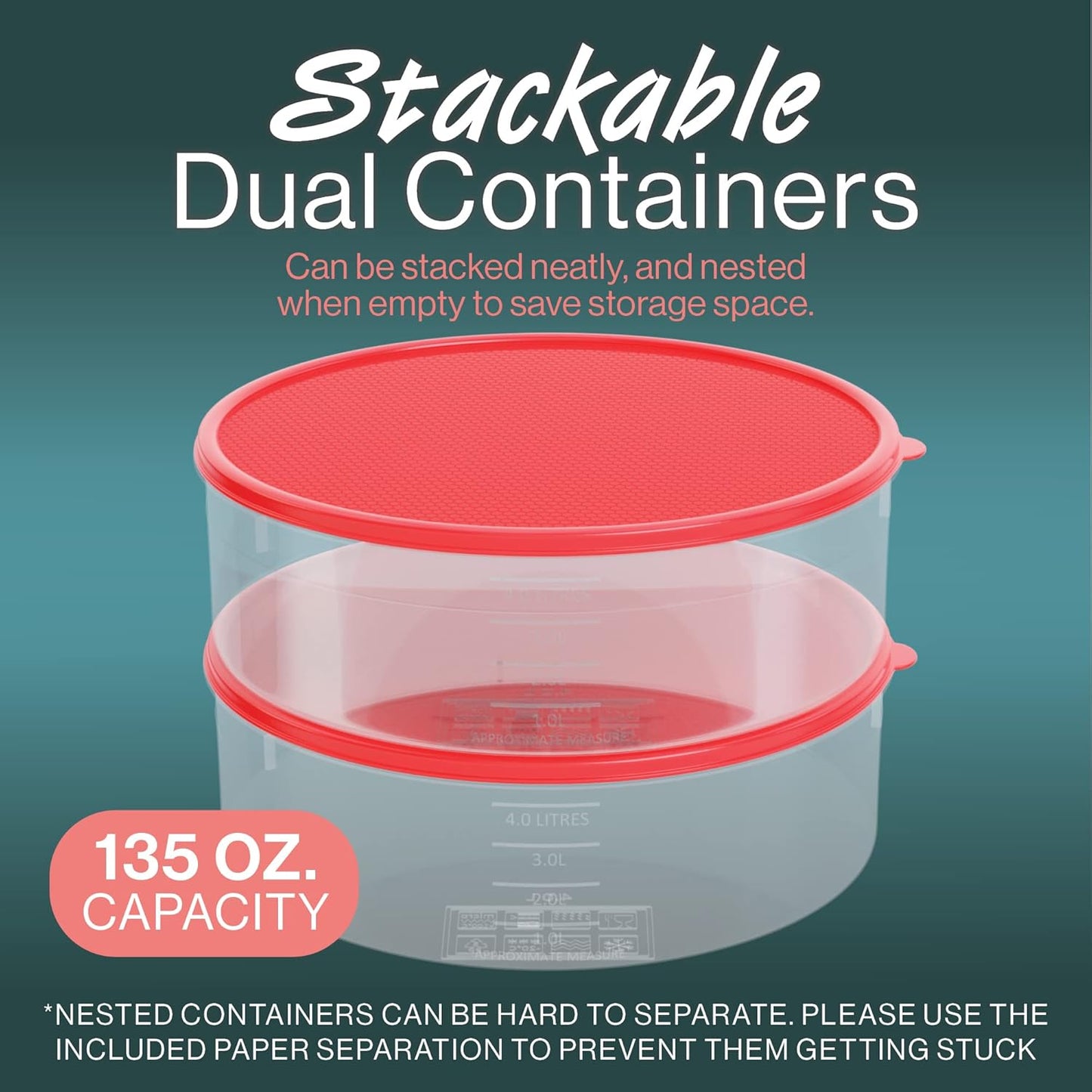 HOUZZKINGZ USA Pie Carrier Cake Storage Container with Lid | 10.5" Large Round Plastic Cupcake Cheesecake Muffin Flan Cookie Airtight Tortilla Holder | Pie Keeper Transport Container