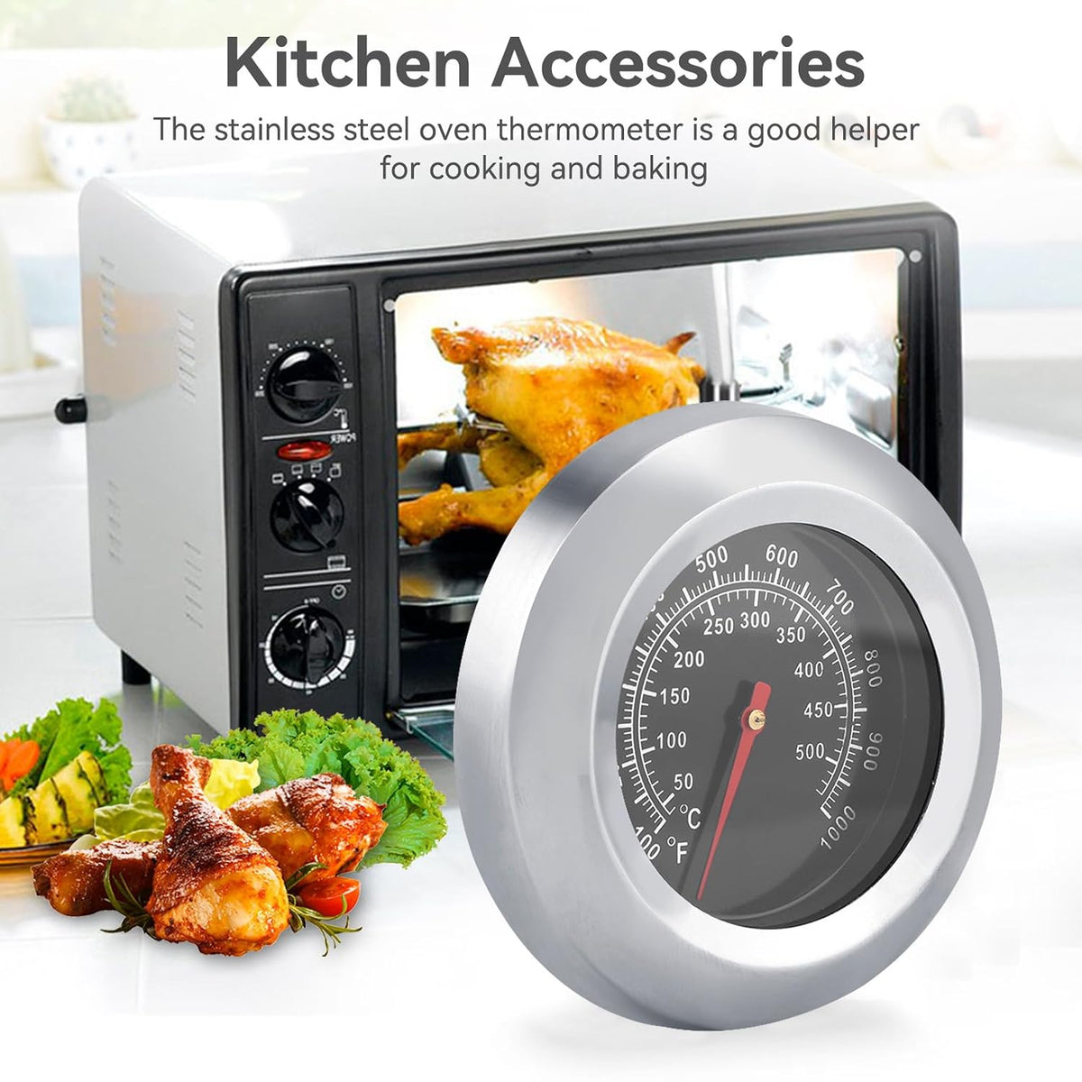 100~1000 ℉ Oven Thermometer