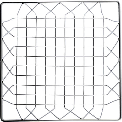 G.E.T. WB-315-MG Heavy Duty Iron Wire Utility Storage Basket/Bin with Handles, 11" x 8" x 8"
