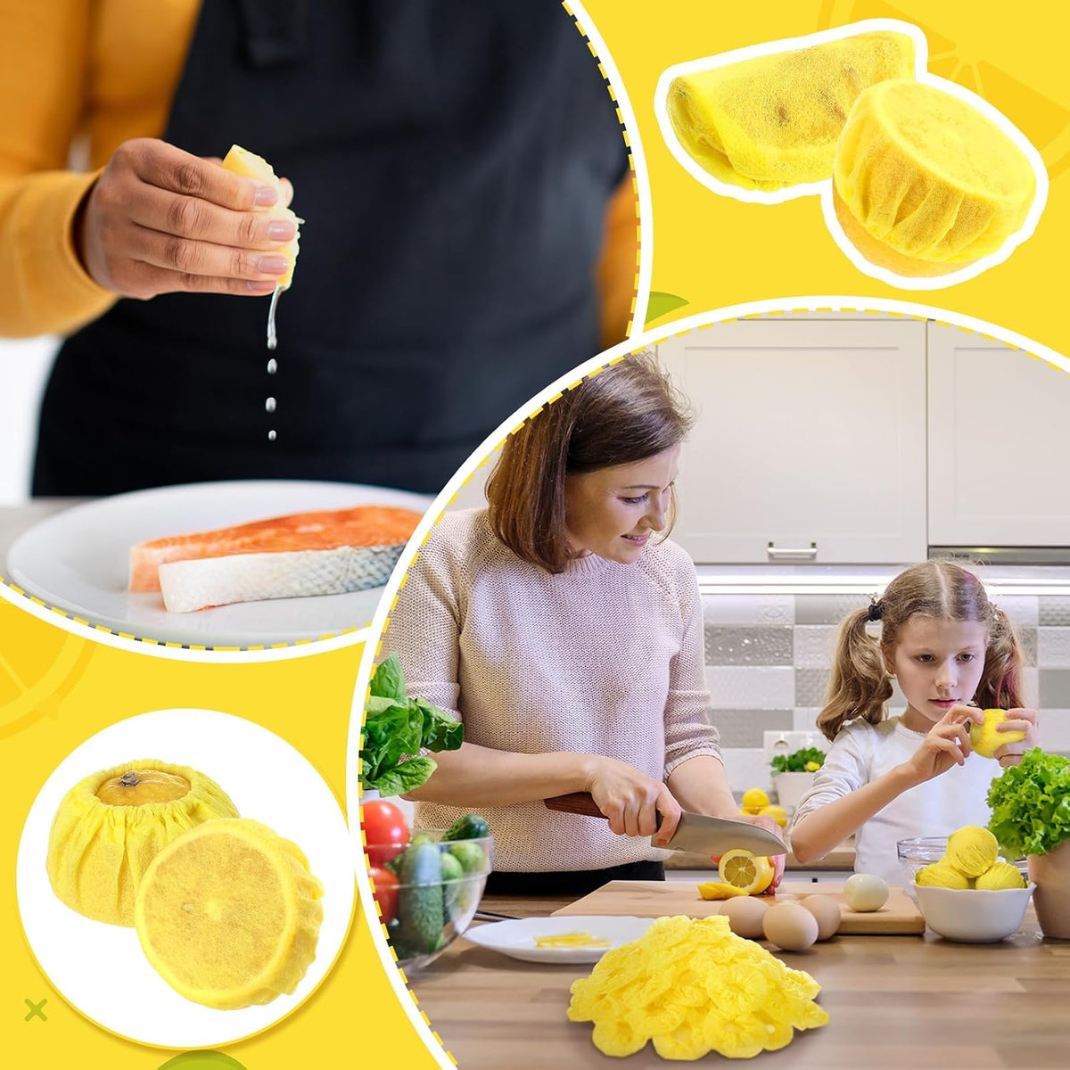 Lemon Cover for Squeezing, Lemon Seed Free Mesh Nets