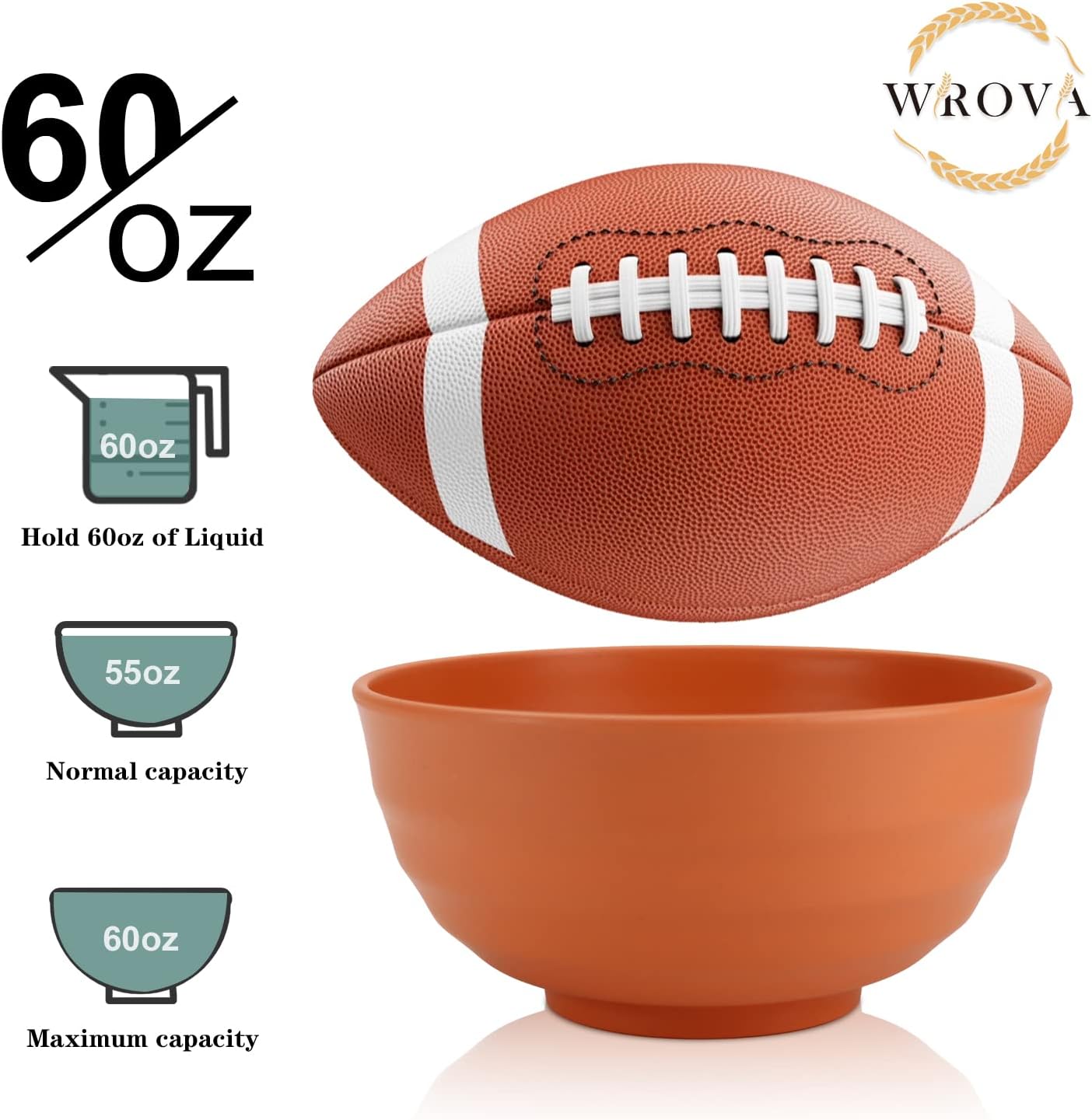 Wheat Straw Bowl Sets,8 PCS Unbreakable Cereal Bowl 26 OZ,Microwave and Dishwasher Safe Bowls,Bowl Sets for Camping and Picnic BPA Free Colorful Salad Bowls for Serving Soup,Oatmeal and Fruit Etc…