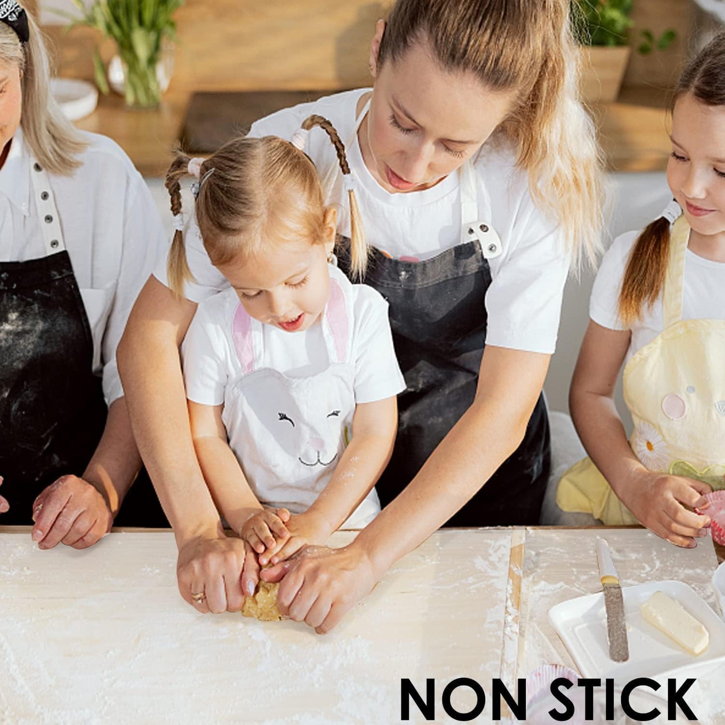 Extra Large Silicone Mats for Kitchen Counter, 27.6'' x 19.7'' Nonskid Silicone Placemats for Kids, Nonstick Purple Silicone Mat for Baking Crafts, Silicone Dab Mat Heat Resistant, 1Pack - Colors A