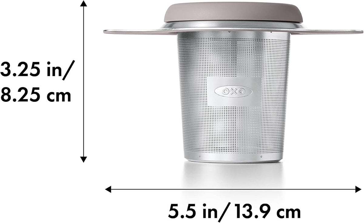 OXO Brew Tea Strainer Basket - Fine Mesh, Stainless Steel