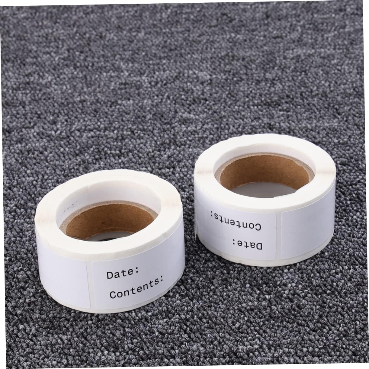 ARTIBETTER 2 Rolls Food Date Labels Adhesive Record Date Stickers for Kitchen DIY Classified Index Paste Waterproof and Sturdy Suitable for Food Storage and Organization