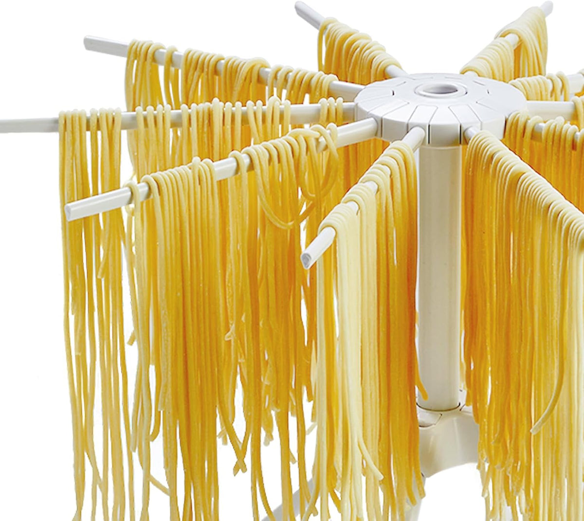 2 Pack Foldable Pasta Drying Rack, Homemade Fresh Spaghetti Stand