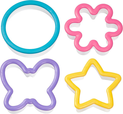 Wilton Comfort Grip Cookie Cutter Set, Assorted, 4-Piece