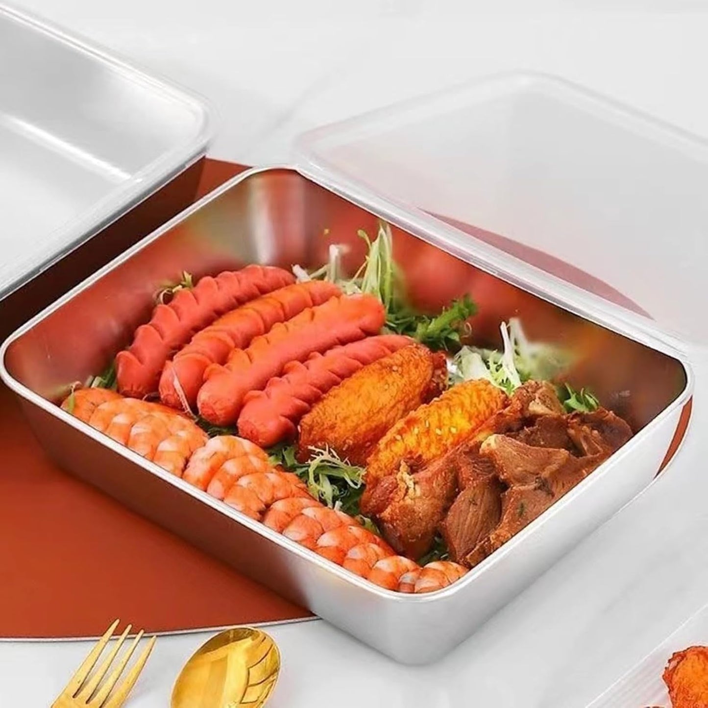 Food Prep BBQ Tray Grills Prep Tray Serving Platter For All Your Grilled Barbecue Grilling Tray For Cooked And Raws Meat