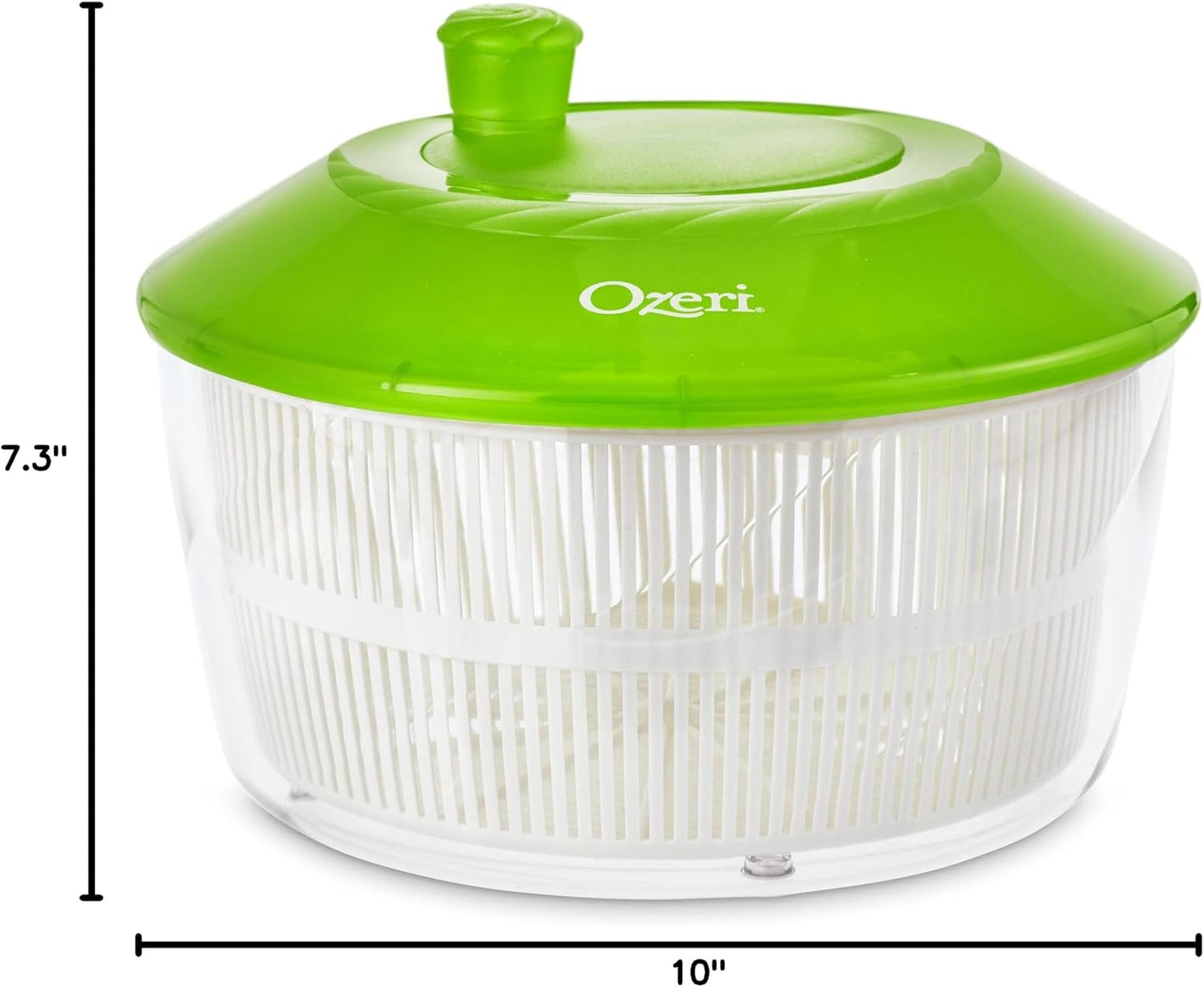 Ozeri Italian Made Fresca Salad Spinner and Serving Bowl, BPA-Free