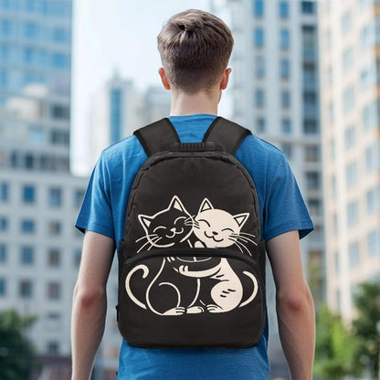 Highland Cow Backpack with Lunch Box Set for Kids Sunflower School Backpack for Girls Boys Back to School Bag Student Travel Backpacks Reusable Utensils Pen Case Water Bottle Bag 5PCS