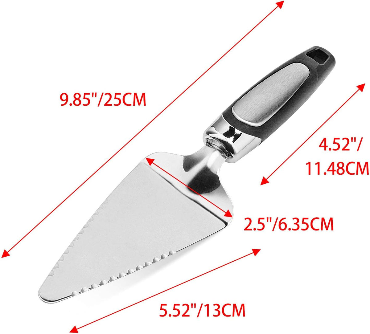 2PCS Pie Cutter and Server, Stainless Steel Pie Cutter For Desserts