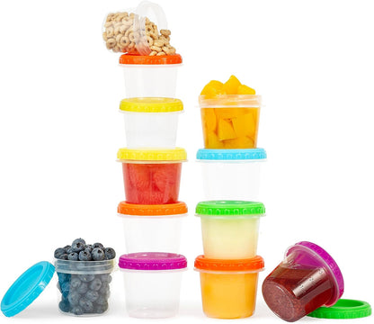 Tafura 10 Pack Leakproof Freezer Containers for Food with Twist Top Lids - 32 Oz BPA Free Reusable Plastic Soup Containers with Screw On Lids - Ideal for Meal Prep, Leftovers & Pantry Organization