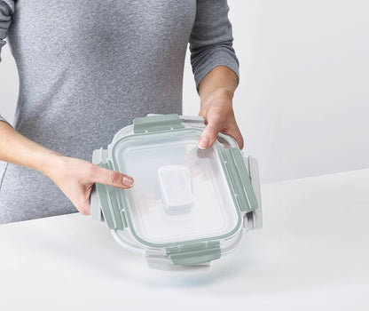 Joseph Joseph Nest Lock Plastic BPA Free Food Storage Container Set with Lockable Airtight Leakproof Lids, 10-Piece, Multi-Color
