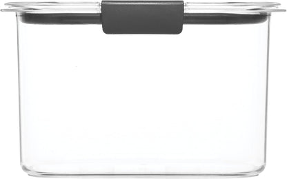 Rubbermaid Brilliance Pantry 10 Piece Set, Clear and Airtight Food and Pantry Storage Containers
