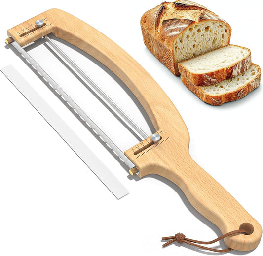 Bread Knife for Homemade Bread-Precision Thickness Bread Cutter