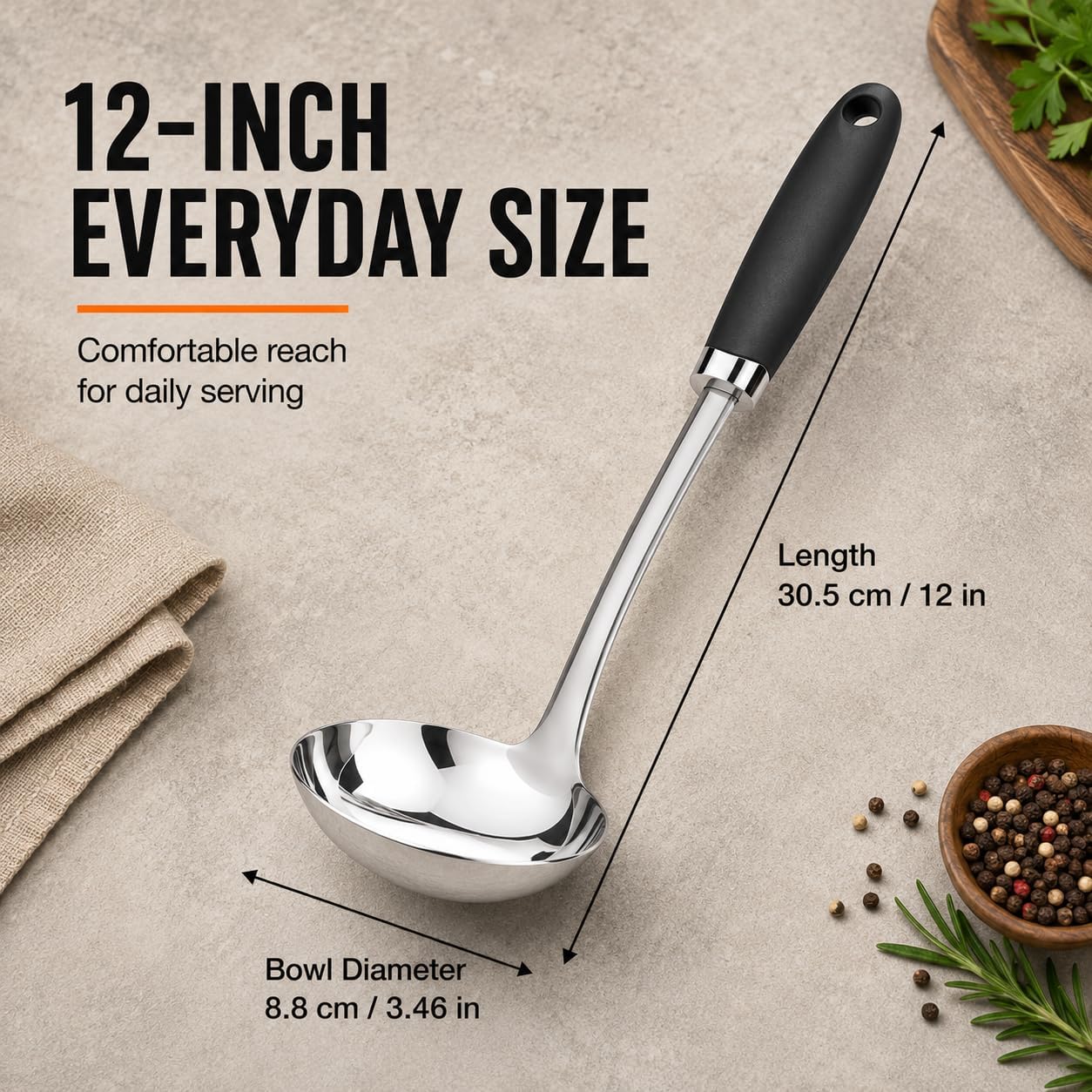 Stainless Steel Slotted Turner Spatula, Metal Spatula for Cast Iron & Stainless Steel Pans, Thin Edge Kitchen Turner for Eggs, Pancakes, Burgers, Dishwasher Safe