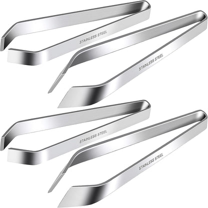 Fish Bone Tweezers, Professional Stainless Steel Flat and Slant Pliers Set for Kitchen Salmon Trout, 1 SET