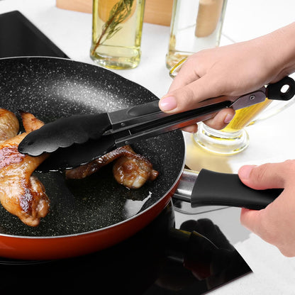 uxcell 2pcs Silicone Hot Handle Holders, Cast Iron Skillet Handle Covers Silicone Pan Handle Sleeve for Frying Pans Griddles Cookware Handles, Orange
