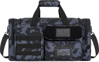 Tactical Pistol Range Bag, Gun Range Bag for Handguns, Shooting Duffle Range Pistol Bag with 6X Magazine Slots, Extra Pockets for Ammo and Essentials