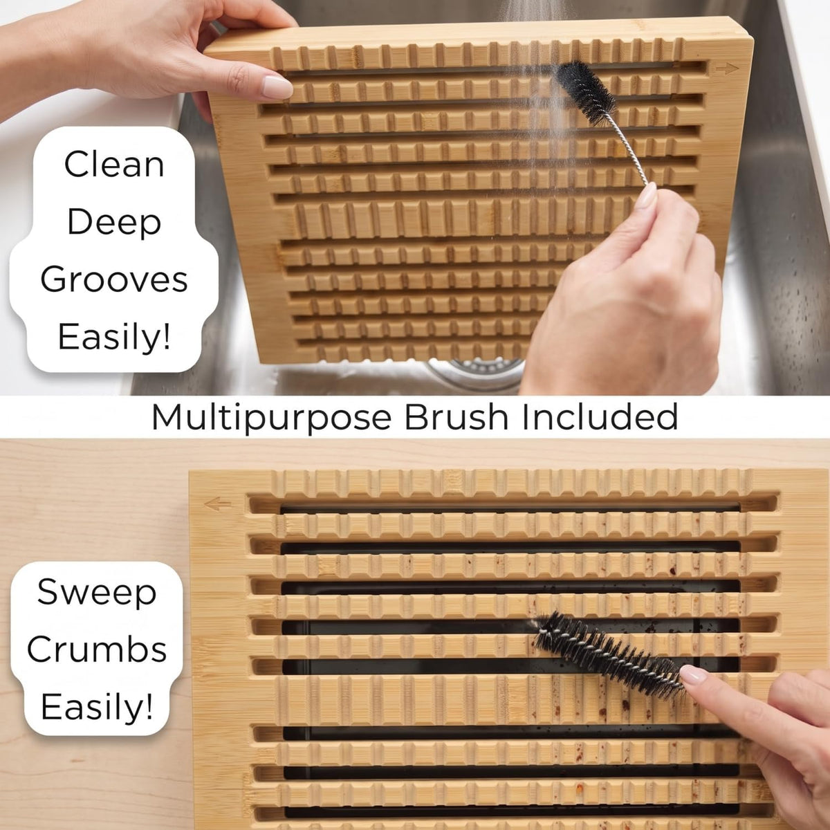 Bamboo Bread Slicer Guide Cutter For Homemade Bread, Sourdough, Bagel, Loaf