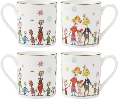 Lenox 898096 Merry Grinchmas Chip & Dip Bowl, Christmas Dishes, Festive Holiday Serveware
