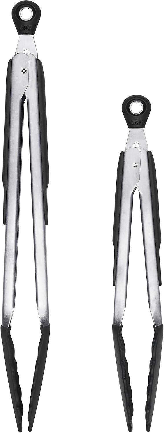 OXO Good Grips 9-Inch Tongs with Silicone Heads