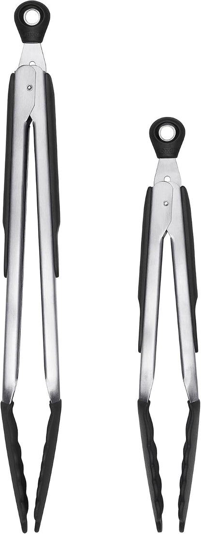 OXO Good Grips 9-Inch Tongs with Silicone Heads