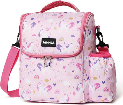 Lunch Bag for Kids Coole Lunch Box Tote for Women Girls Boys Children Student Insulated Bento Bag for School Work Picnic Outdoor Activities