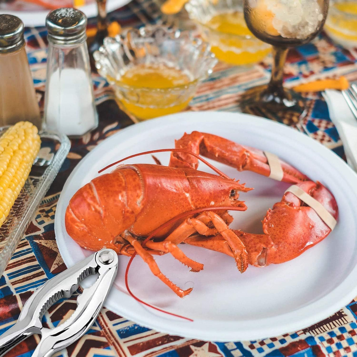 12 Pcs Crab Crackers and Tools Set, Crab Crackers Sets, Lobster Crackers