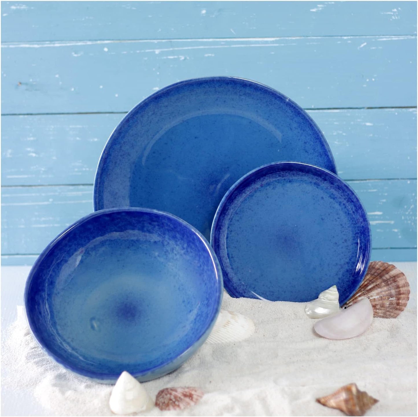 roro Ceramic Stoneware Mini Pinch Bowls Set of 6, Hand-Molded Artisanal Glossy Speckled White, Salt Pepper Spices and Seasoning - Cute and Elegant Kitchen Addition