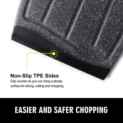 7.48" Small Plastic Cutting Board for Small Kitchen Task (Grey)