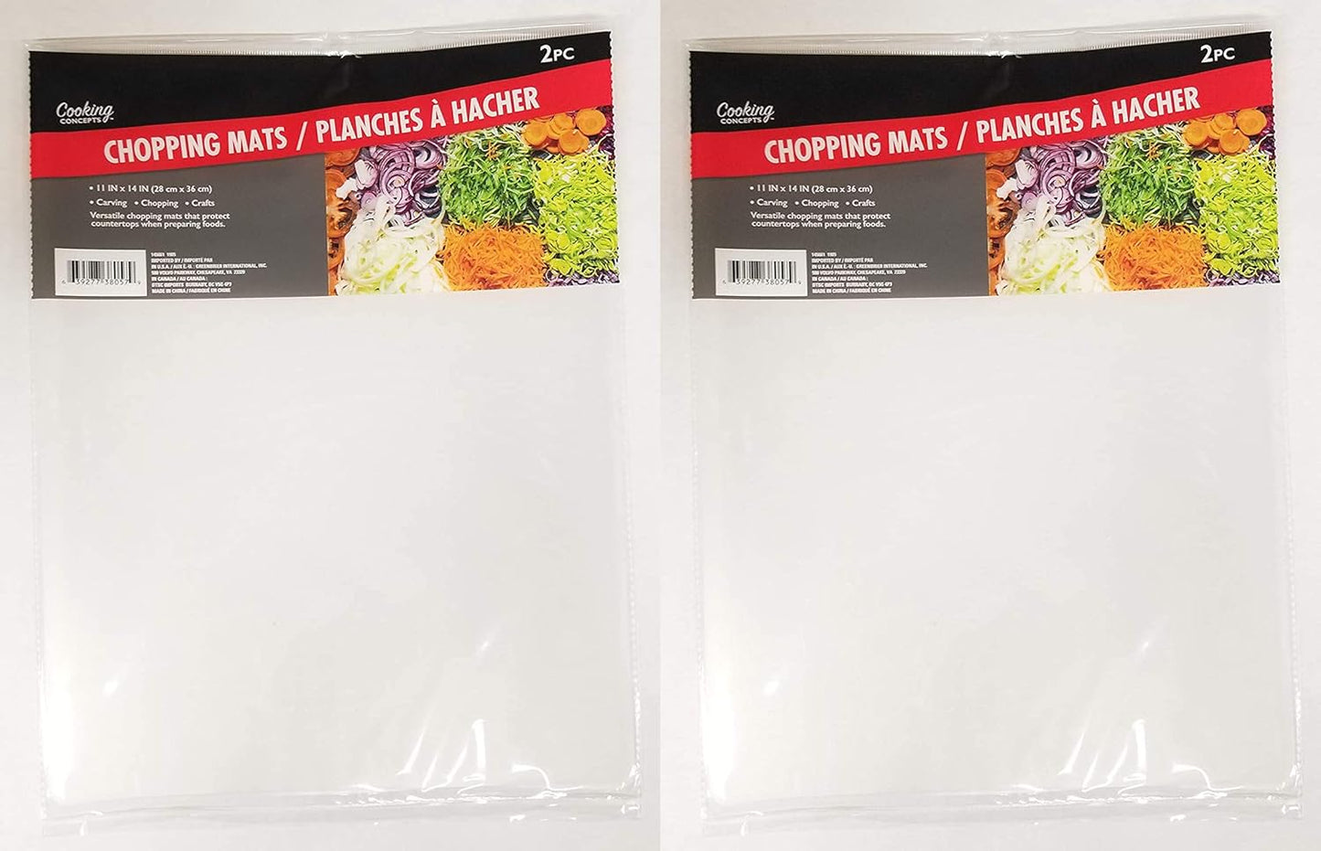 Cooking Concepts Chopping Mats 4 pcs / Planches a Hacher 4 Pack