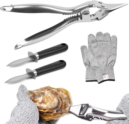 Oyster Shucker Machine,New Stainless Steel Handheld Oyster Shucking Kit