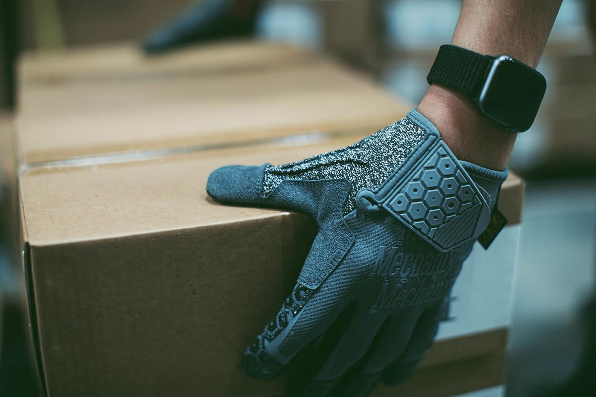 Mechanix Wear: Box Cutter Work Gloves - Cut Resistant Thumb Protects Against Common Injuries