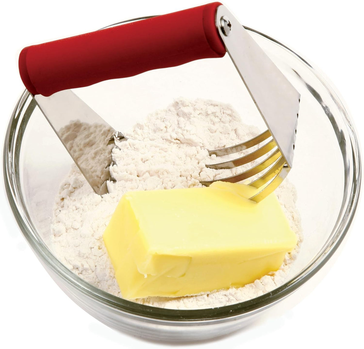 Norpro Grip-Ez Pastry Blender, Red