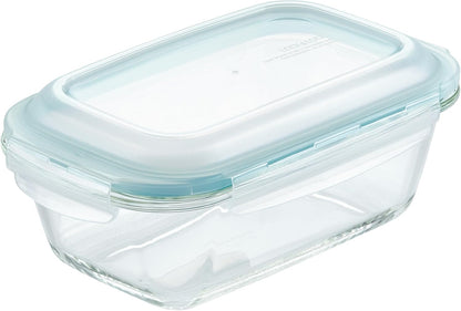 LOCK & LOCK LocknLock Purely Better Glass Round Pie Baking Dish/Food Storage Container with Lid, 9.5 Inch, Clear
