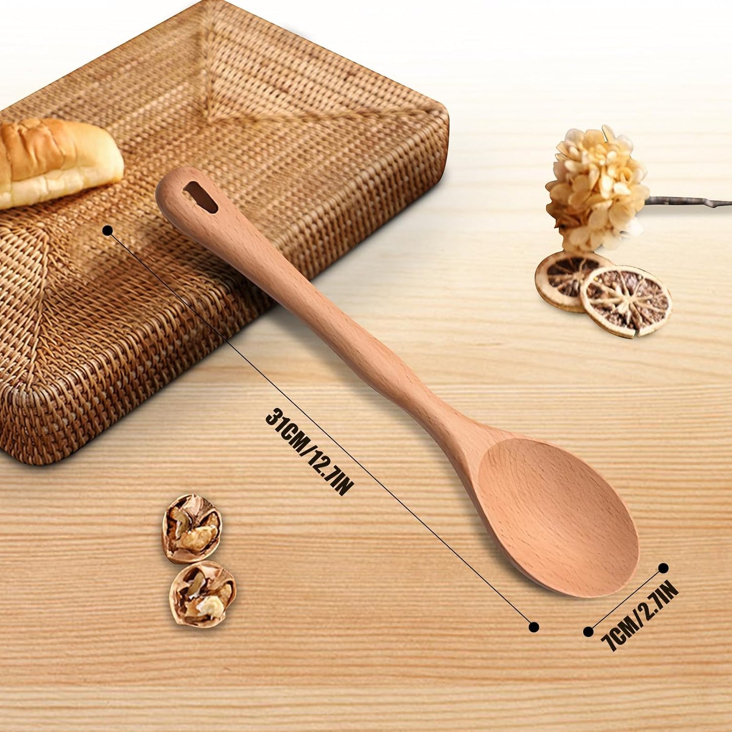 Charcuterie Boards Gift Set | Bamboo Cheese Board with Tongs and Spoons