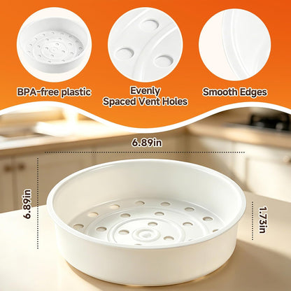 Steamer Basket Fit for Aroma Rice Cooker 4 Cup Uncooked / 8 Cup Cooked