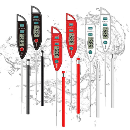 BOMATA Waterproof IPX7 Meat Thermometer, Food Thermometer