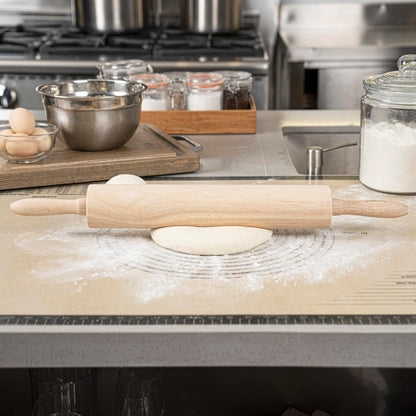 Restaurantware 12 in Wood Beech Asian Dowel Rolling Pin