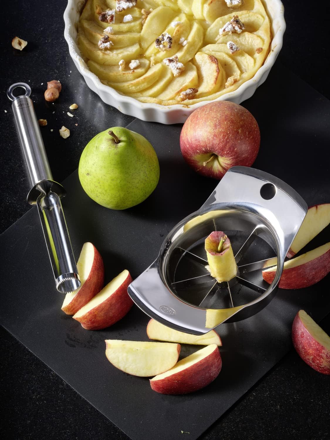 Rosle 12743 Stainless Steel Apple Cutter/Slicer Core Remover