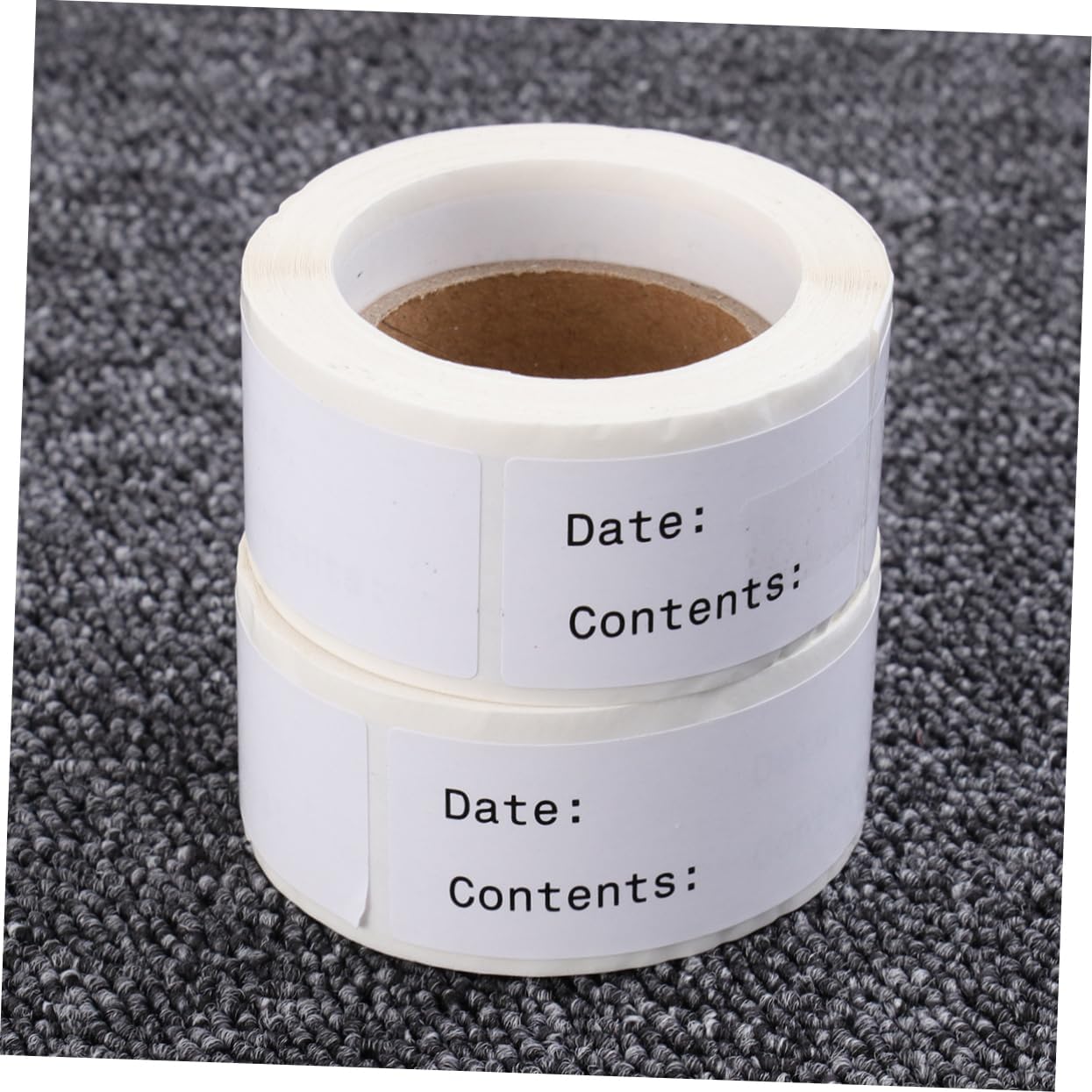 Lurrose 2rolls Kitchen Food Date Label Stickers English Record Date Stickers for Easy DIY Indexing and Practical Identification Eco-Friendly Adhesive for Organized Storage