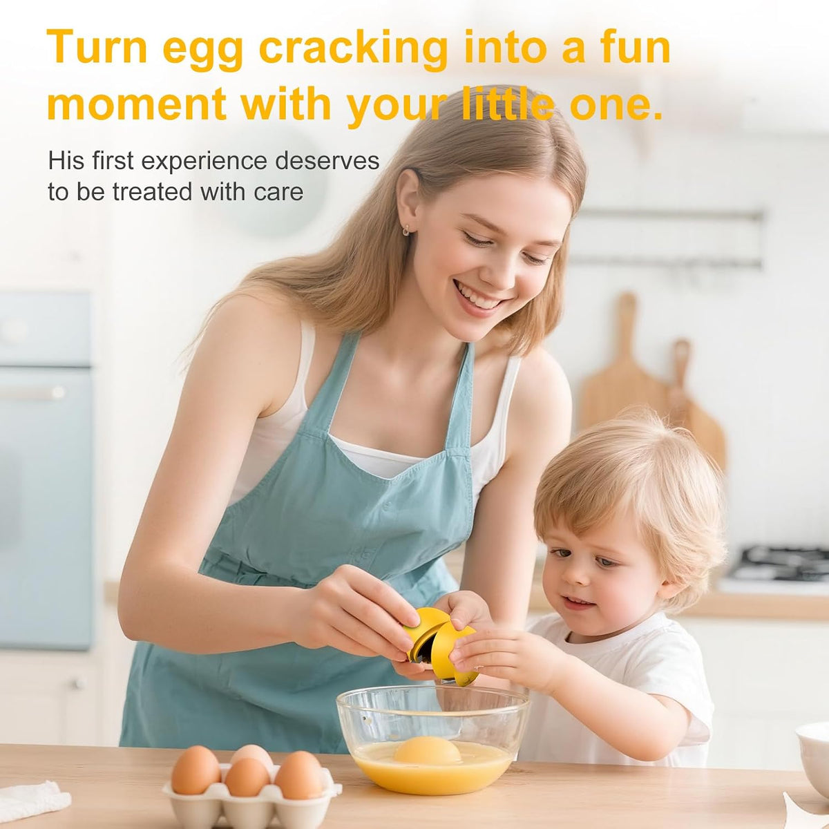 Egg Cracker, Silicone Egg Shell Opener, Cute Egg Shaped Design, Opens Eggs with Ease, A Little Happiness Boost for Your Kitchen.(Color: Red, 2-Pack)
