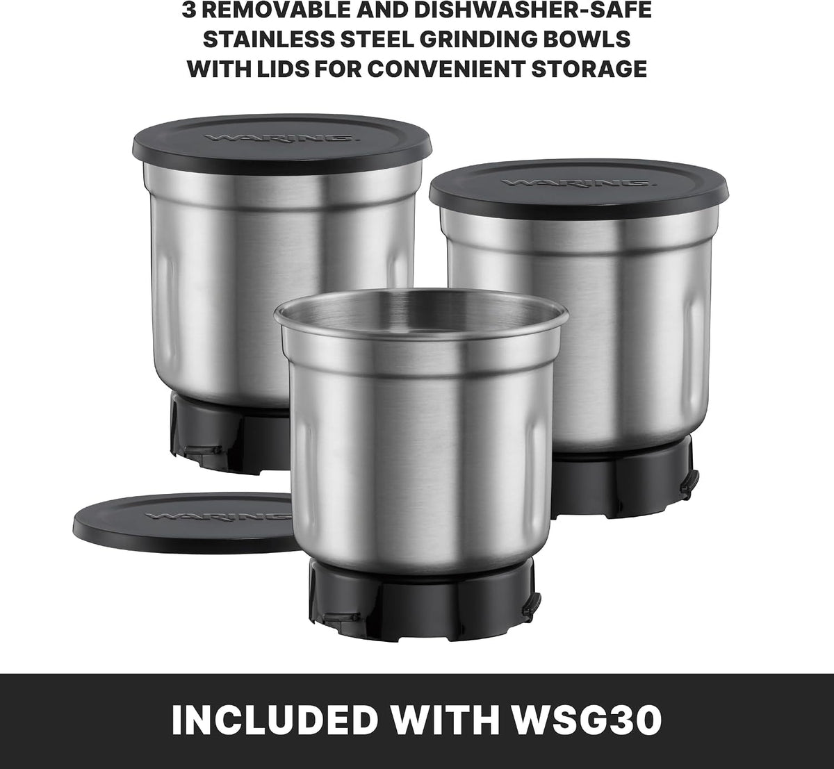 Waring Electric Spice Grinder with 1.5-Cup Capacity