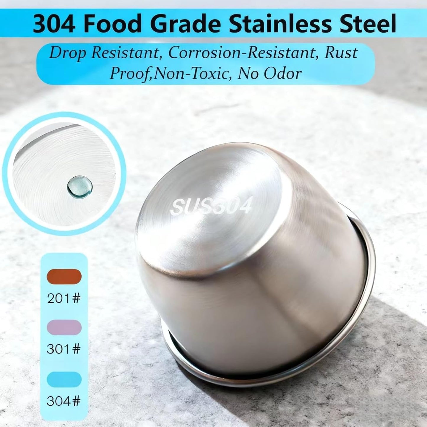2 Sizes Salad Dressing Container to Go,Leakproof Condiment Containers with Lids Reusable Stainless Steel Sauce Cups for Lunch box,Picnics Prep Bowl Sets,Leakproof Condiment Cups,1.7oz/2.5oz,Set of 12
