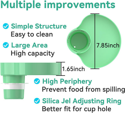 [2 Packs Blue & Pink] Kids Car Seat Tray, Travel Tray with Cup Holder for Toddler Baby, Kids Car Seat Food Snack Organizer for Road Trip, Stroller snack Organizer Travel Must Haves Toddler Must Haves